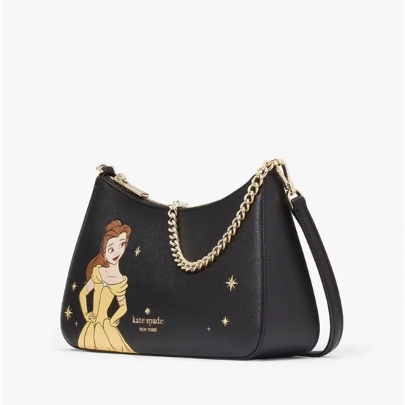 Disney x Kate Spade Beauty And The Beast Belle Convertible Crossbody Bag Purse